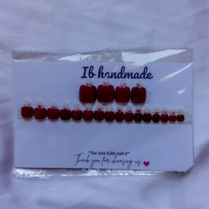 press on nails pied rouge
💅 🎁 عرض خاص : شري 3 أطقم أظافر و التوصيل علينا !   
⏳ العرض محدود، سَارِي فقط اليوم !